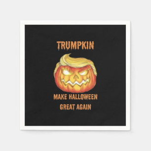 Servilleta De Papel Camiseta, Trumpkin, clásico de Halloween