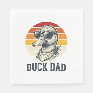 Servilleta De Papel Camiseta Vector De Gafas De Sol De Pato Vintage De