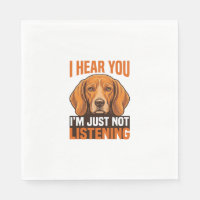 Camiseta Vintage Perro Divertido Te Escucho No Esc