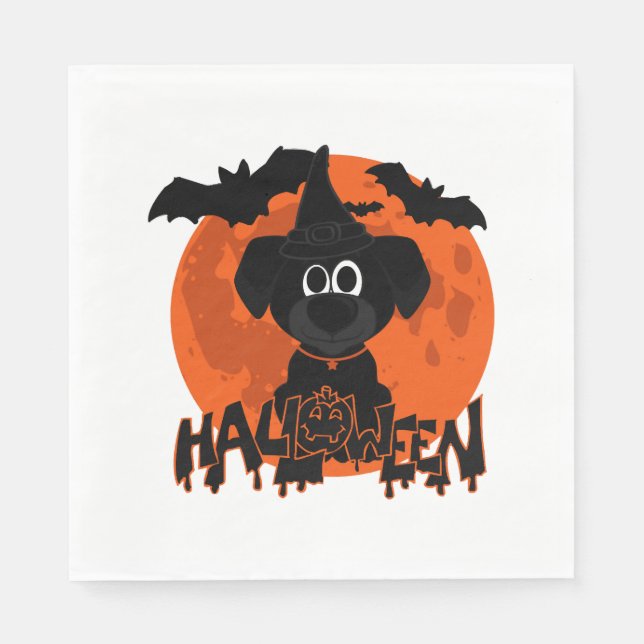 Servilleta De Papel Camisetas de Halloween (Anverso)