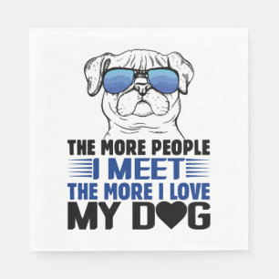 Servilleta De Papel Camisetas de perros Personalizado de perros con ca