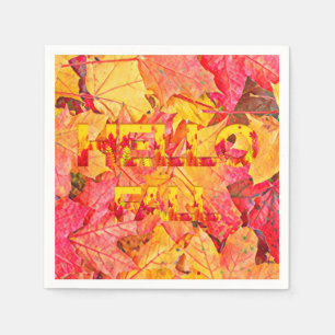 Servilleta De Papel Camouflage Leaves