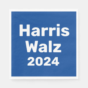 Servilleta De Papel Campaña Presidencial Harris/Walz 2024