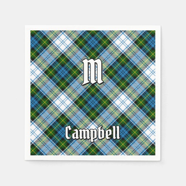 Servilleta De Papel Campbell Dress Tartan (Anverso)