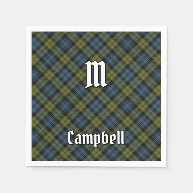 Servilleta De Papel Campbell Tartan (Anverso)