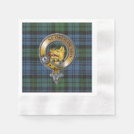 Servilleta De Papel Campbell Tartan & Badge