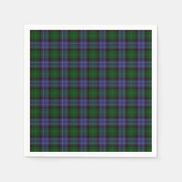 Servilleta De Papel Campbell Tartan Green Plaid