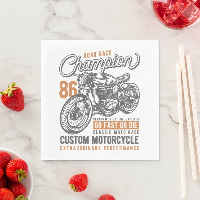 Servilleta De Papel Campeón de Carrera (Subido por el creador)