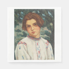 Servilleta De Papel Campesina rumana (por Stefan Dimitrescu)