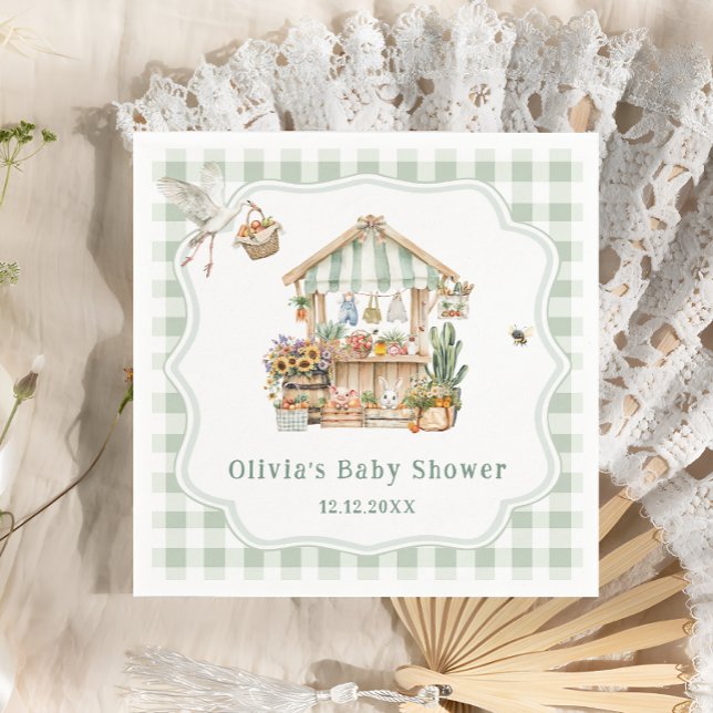 Servilleta De Papel Campesinos cultivados localmente comercializan Bab (Subido por el creador)