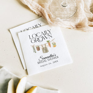 Servilleta De Papel Campesinos cultivados localmente comercializan Bab