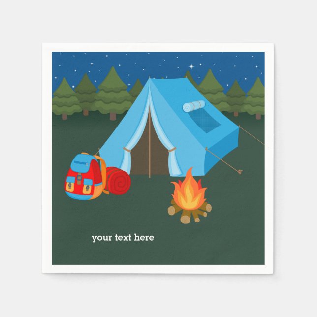 Servilleta De Papel Camping (Anverso)