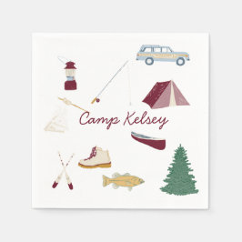 Servilleta De Papel Camping Bachelorette