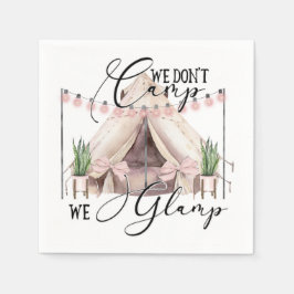 Servilleta De Papel Camping de glamour