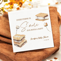 Camping Smore Fun Baby Shower