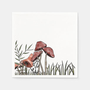 Servilleta De Papel Campo Mushroom