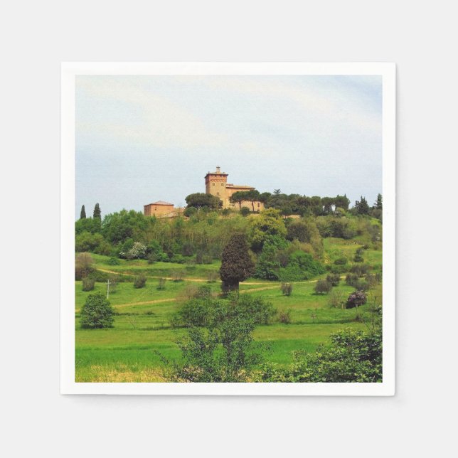 Servilleta De Papel Campo toscano (Anverso)