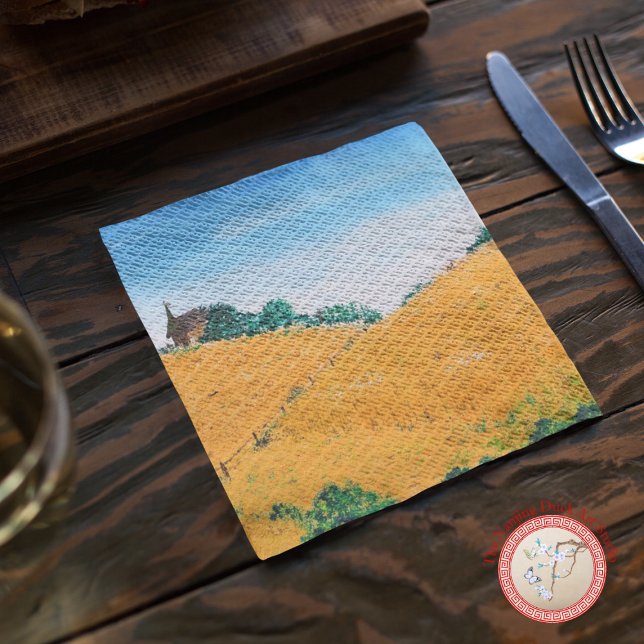 Servilleta De Papel Campos de verano (Subido por el creador)