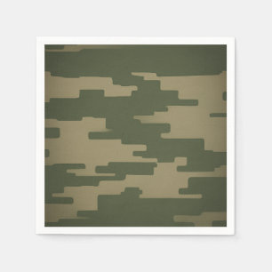 Servilleta De Papel Camuflaje