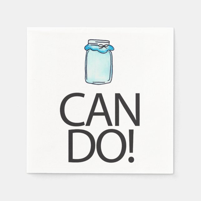 Servilleta De Papel Can Do (Anverso)