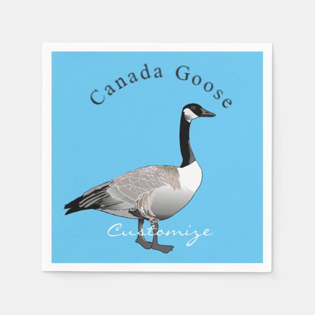 Servilleta De Papel Canadá Goose Gander Thunder_Cove (Anverso)