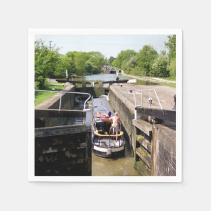 SERVILLETA DE PAPEL CANAL NARROWBOATS