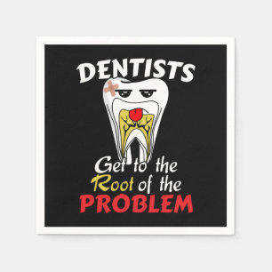 Servilleta De Papel Canal raíz de dentista - Pun de cavidad dental