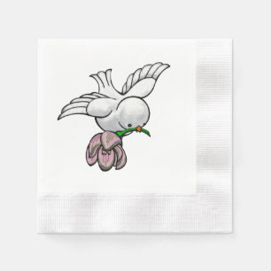 Servilleta De Papel Canción de pájaro