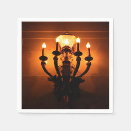 Servilleta De Papel Candelabro de pared antiguo