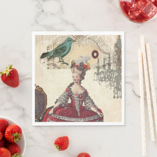 Servilleta De Papel Candil de París María Antonieta Francés Antiguo