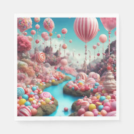 Servilleta De Papel Candy Balloons