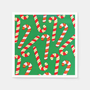 Servilleta De Papel Candy Canes