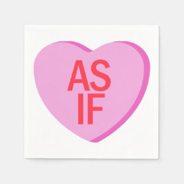 Servilleta De Papel Candy Heart - COMO SI