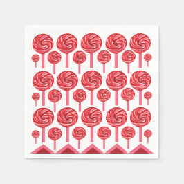 Servilleta De Papel Candy Lollipop Sweet Candy Lollipop Fiesta