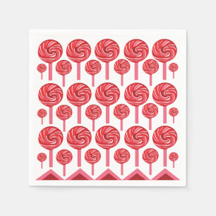 Servilleta De Papel Candy Lollipop Sweet Candy Lollipop Fiesta