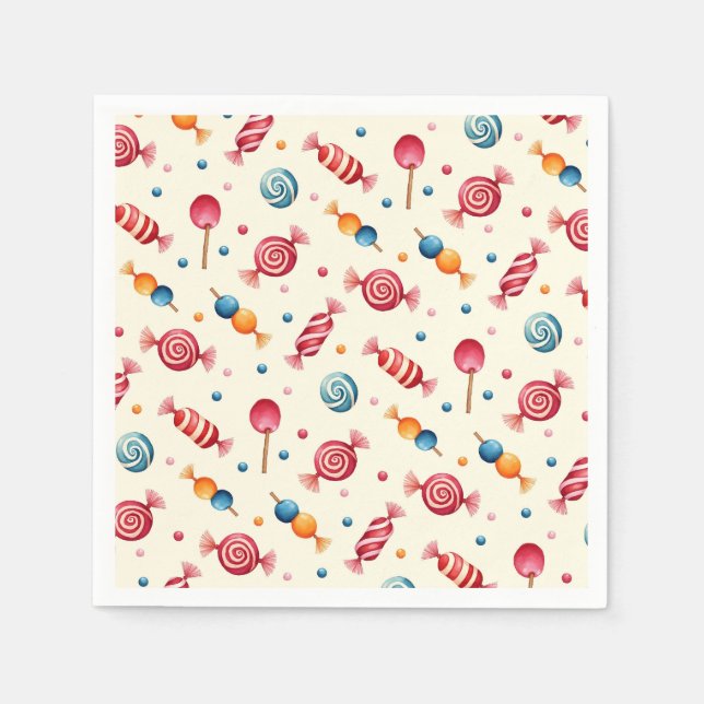 Servilleta De Papel Candy Wonderland (Anverso)
