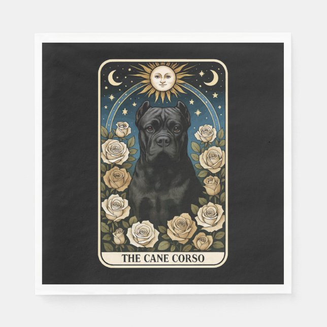 Servilleta De Papel Cane Corso (Anverso)