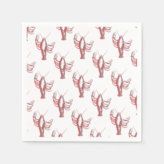 Servilleta De Papel Cangrejo (Anverso)