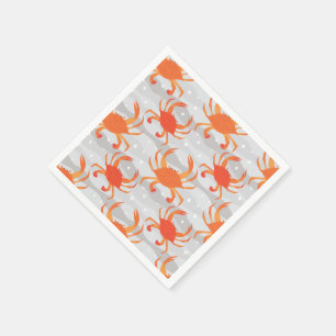 Servilleta De Papel Cangrejos cocidos al vapor