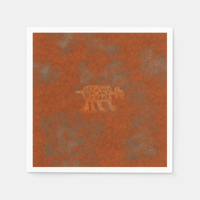 Servilleta De Papel Cañón del Sudoeste (Anverso)