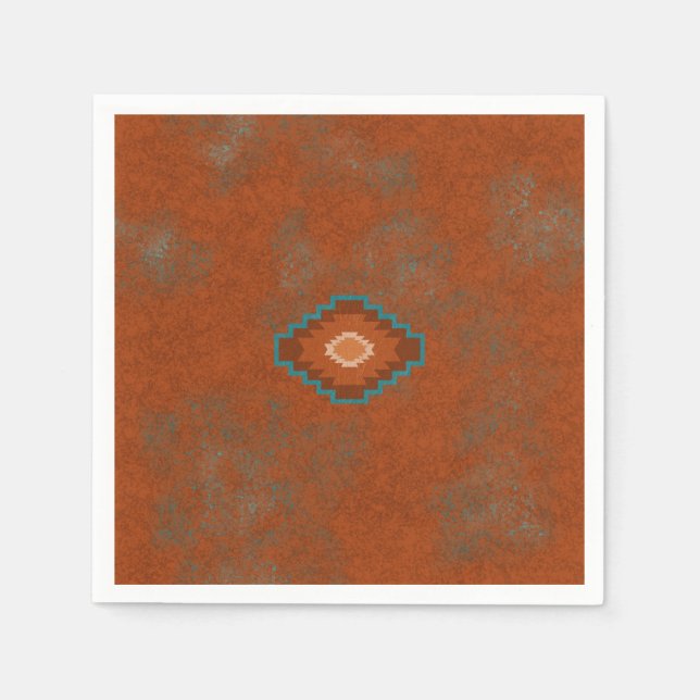 Servilleta De Papel Cañón del Suroeste (Anverso)