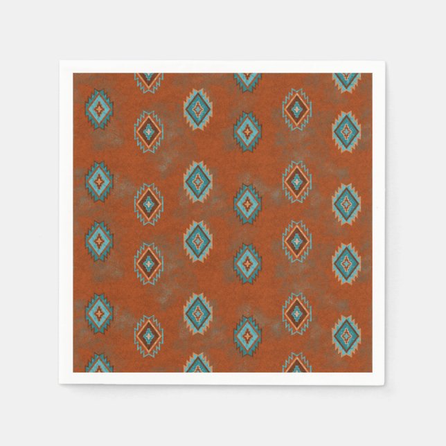 Servilleta De Papel Cañón del Suroeste (Anverso)