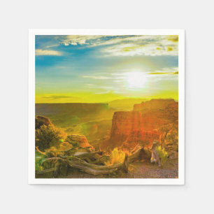 Servilleta De Papel Cañón tierras Parque Nacional Moab Utah