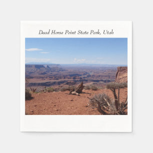 Servilleta De Papel Cañones en Dead Horse Point State Park