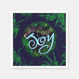 Servilleta De Papel ¡Canta Tu Alegría!