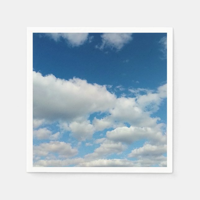 Servilleta De Papel Capas de nubes (Anverso)
