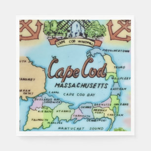 Servilleta De Papel Cape Cod Objeto de Papel