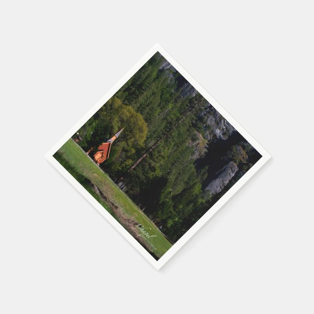 Servilleta De Papel Capilla de Yosemite (Borde)