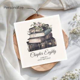 Servilleta De Papel Capítulo 80 Libro de época 80 cumpleaños