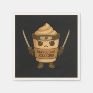 Servilleta De Papel Cappuccino Assassino Italian
